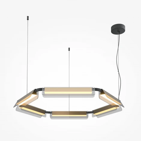 Подвесной светильник Maytoni Flat MOD296PL-L60BS3K (LED, 220V, на тросе)