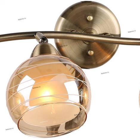 Настенно-потолочный светильник IDLamp Lia 844/4PF-Oldbronze