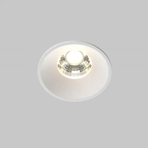 Встраиваемый светильник Maytoni Round DL058-7W3K-W (LED, 220V, круглые)