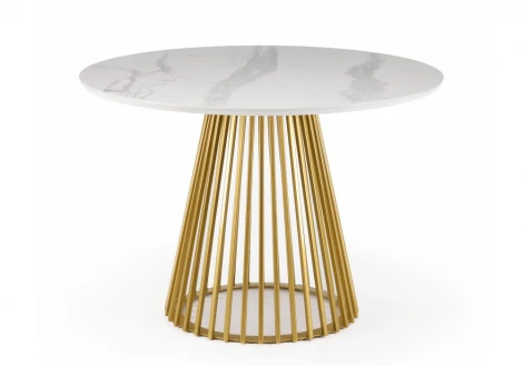 Кухонный стол Notta Нэнси 110 patagonoa bianco repose / золото