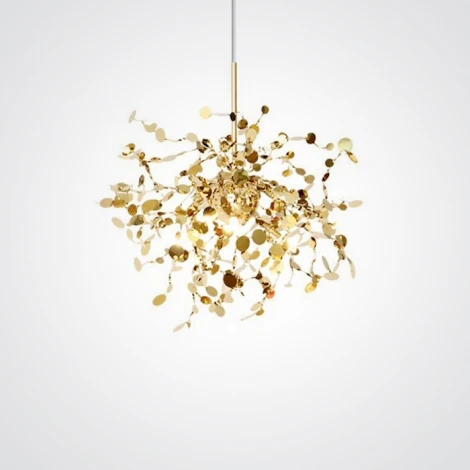Подвесная люстра Tezani Argent Suspension Pendant Lamp 40 Gold ImperiumLoft 40,2059 (84500-22) (220V, на проводе)