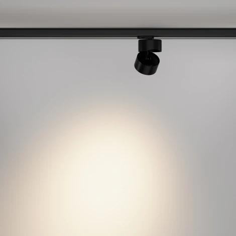 Трековый светильник трехфазный 15W 220V Maytoni Alfa TR199-3-15W2.7K-M-B (LED, круглые)