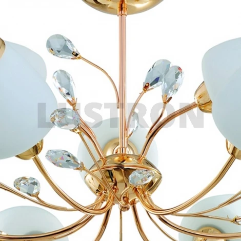 Потолочная люстра IDLamp 834 834/9PF-Dorato