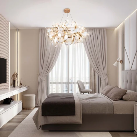 Подвесная люстра Modelux ML.6808.1000P GD