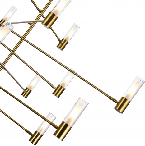 Потолочная люстра ярусная на штанге ST Luce Vitra SL1239.303.14 (220V)