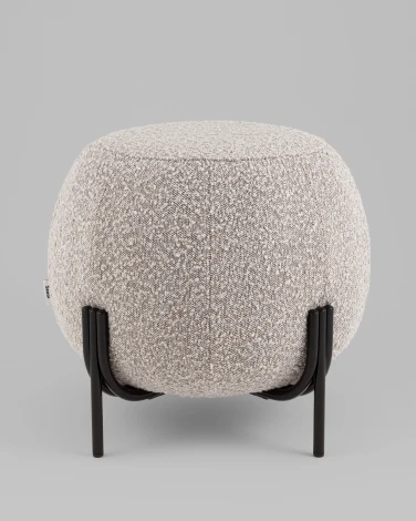 Пуф Флик new ткань букле серо-бежевый Stool Group арт.УТ000040000