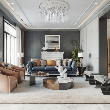 Потолочная люстра хрустальная на штанге Arte Milano Milano-1 23111.1000.14.E14.A CR (220V)