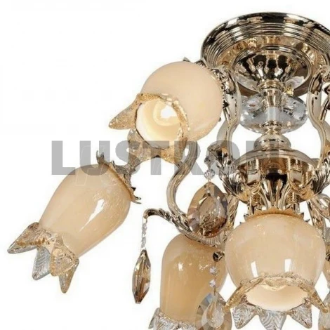 Потолочная люстра Wertmark Laguna WE351.07.307 (220V, цветы, листья)