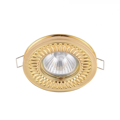 Встраиваемый точечный светильник Maytoni Metal Classic DL301-2-01-G