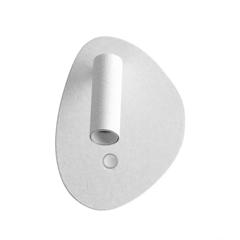 Спот настенный Odeon Light Roy 7183/9WL белый ice crack/металл IP20 LED 9W 580Лм 2700K/3300K/4000K 120° 220V