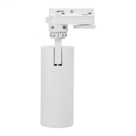 Трековый светильник однофазный Wolta WTL-GU10/01W под лампу GU10 белый BASIC