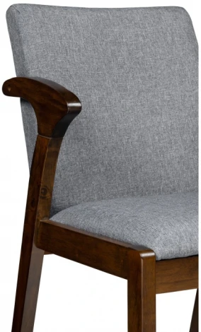 Деревянный стул Woodville Artis cappuccino / grey 15414