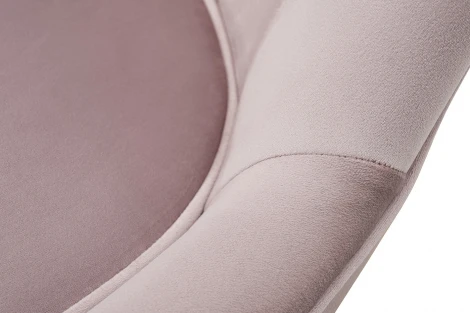 Стул Elegante велюр жемчужно-серый Colt1001 56*65*101см Garda Decor арт.ELEGANTE-2K-Colt1001