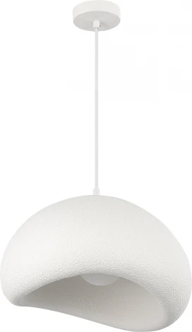 Подвесной светильник ST Luce Wabi Sabi SL1522.523.01 белый/белый E27 1*60W (220V, на проводе, круглые)