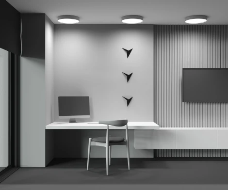 Потолочный светильник круглый Maytoni Zon C032CL-45W2.7K-RD-W (LED, 220V, круглые)