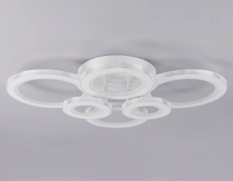 Потолочная люстра светодиодная с пультом Ambrella Original FA8874 (регулировка яркости, 220V, кольцо)