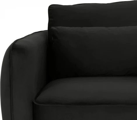 Кресло Amsterdam ОГОГО (арт.342707), (Ткань/Черный)