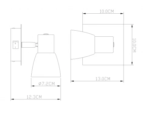 Спот Globo PARRY 54530-1
