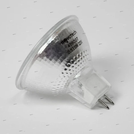 Лампочка галогенная GU5.3 50W 220V 1500 lm 2700K желтое теплое свечение Novotech 456007