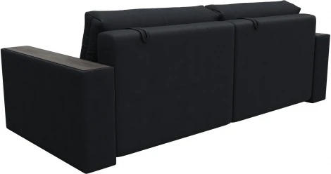 Диван прямой с декором Лига-049 НПБ Лига Диванов (Замша) арт.128408