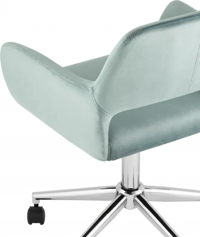 Кресло офисное ROSS велюр серо-зеленый Stool Group (арт.УТ000039077)