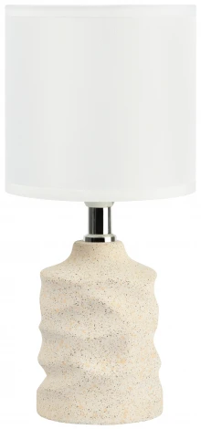 Настольная лампа Rivoli Marian 7549-502 1 х Е14 40 Вт керамика бежевая с абажуром