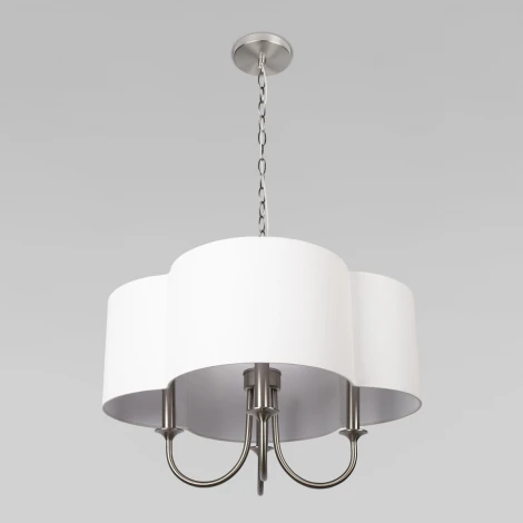 Подвесная люстра Loft It Silence 10303P Nickel (220V, на цепи)