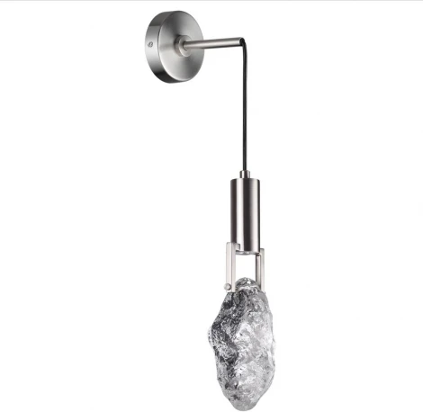 Бра Odeon Light Lia 6696/5WL MIDCENT матовый никель/металл/стекло IP20 LED 5W 3000K (220V)