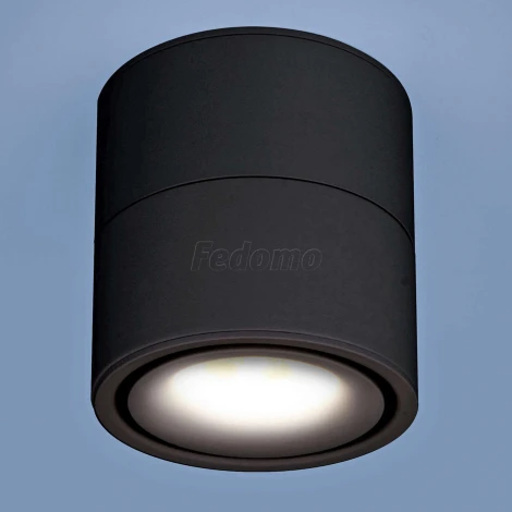 Накладной точечный светильник Elektrostandard Klips DLR031 15W 4200K 3100 черный матовый (LED, 220V)