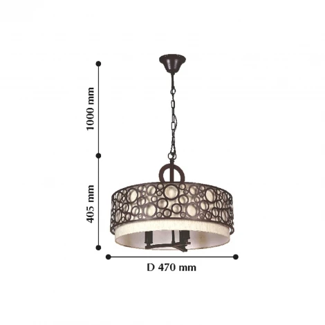 Подвесная люстра F-Promo Bungalou 1146-3P