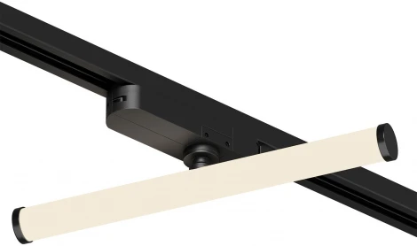 Трековый светильник однофазный 220V Denkirs Strom DK6438-BK (LED)