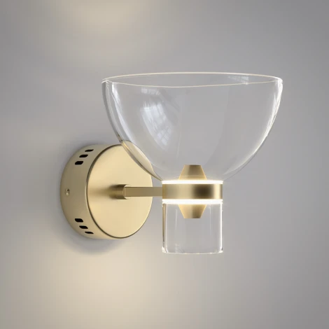 Бра светодиодное Eurosvet 202053 LED латунь