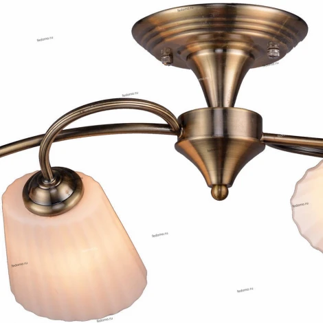 Потолочная люстра IDLamp Dorothea 879/4PF-Oldbronze