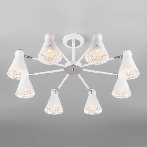 Потолочная люстра Eurosvet Trina 70100/8 белый