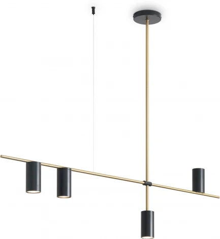 Потолочная люстра на штанге Freya Enzo FR5201PL-04B (220V)