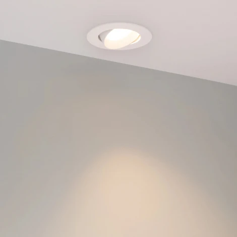 Встраиваемый точечный светильник MS-ATOLL-BUILT-TURN-R94-10W Warm3000 (WH, 36 deg, 230V) (Arlight, IP54 Металл) 044598 (LED)