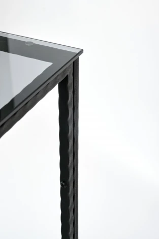 Консольный стол AllConsoles 1013-CB loft grey черный муар