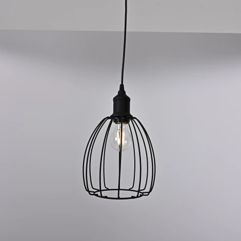 Подвесной светильник Velis Black D19 By ImperiumLoft Velis01 (220V, на проводе)