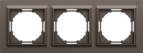 Рамка 3-я, Wave мокко Donel A07 DEW21353