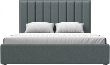 Кровать интерьерная Афродита 180 (Серый/Рогожка) Лига Диванов арт.123057