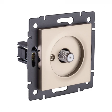 Розетка спутниковая SAT золотой Kollinger REA-020GD для Aspekt, Eleganz, Reflex