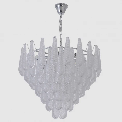 Подвесная люстра на цепи Crystal Lux FONTAIN SP18 CHROME (220V)