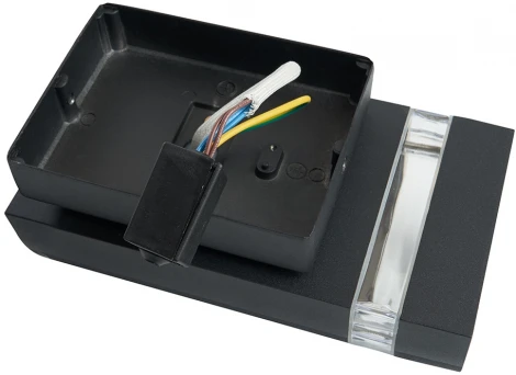 Настенный светильник Feron Сеул DH1701 48317 GU10 черный (220V, IP54)