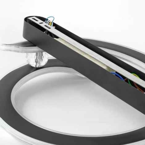 Потолочная люстра Lussole LSP-7382 (LED, 220V, пульт управления)