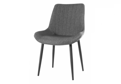Обеденный стул на металлокаркасе Woodville Seda серый 11234