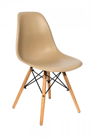 Стул EAMES DSW Бежево-серый
