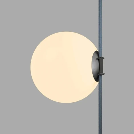 Трековый светильник низкоковольтный для ременной системы LED 48V Denkirs Belty Orb DK5555-BK (шар)