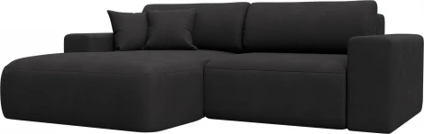 Диван угловой Лига-036 НПБ Классик левый угол Лига Диванов (Замша) арт.127740L