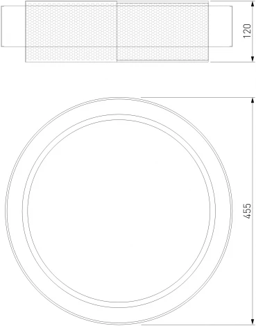 Умный потолочный светильник Eurosvet Imperio 90286/1 белый/серебро Smart