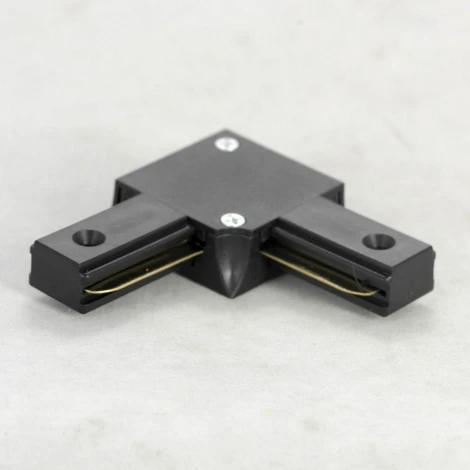 Коннектор Lussole 10325 угловой черный